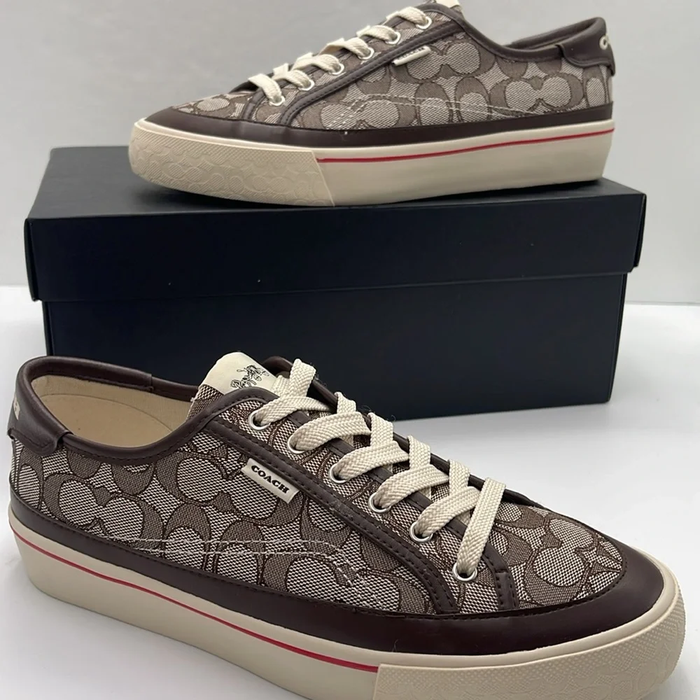 Coach Men's CITYSOLE PLATFORM Sneakers 
OAK/SADDLE
C5931 QGB 10011275JAX - Picture 14 of 16